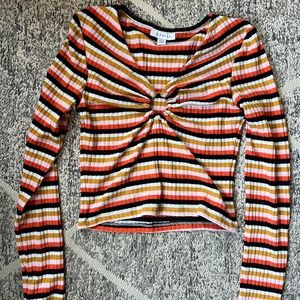 Topshop Longsleeve Crop top - NWOT